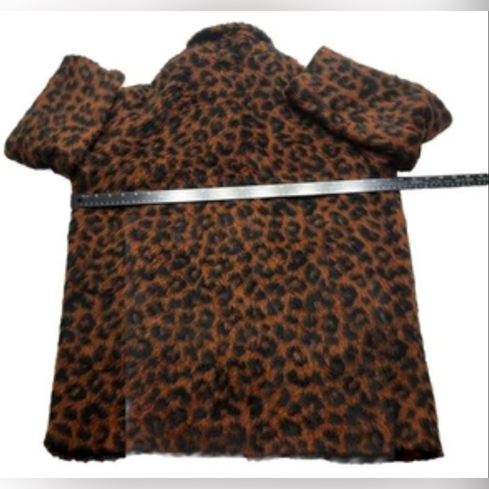 Marine Layer Leopard-Pattern Brown & Black Trench… - image 4